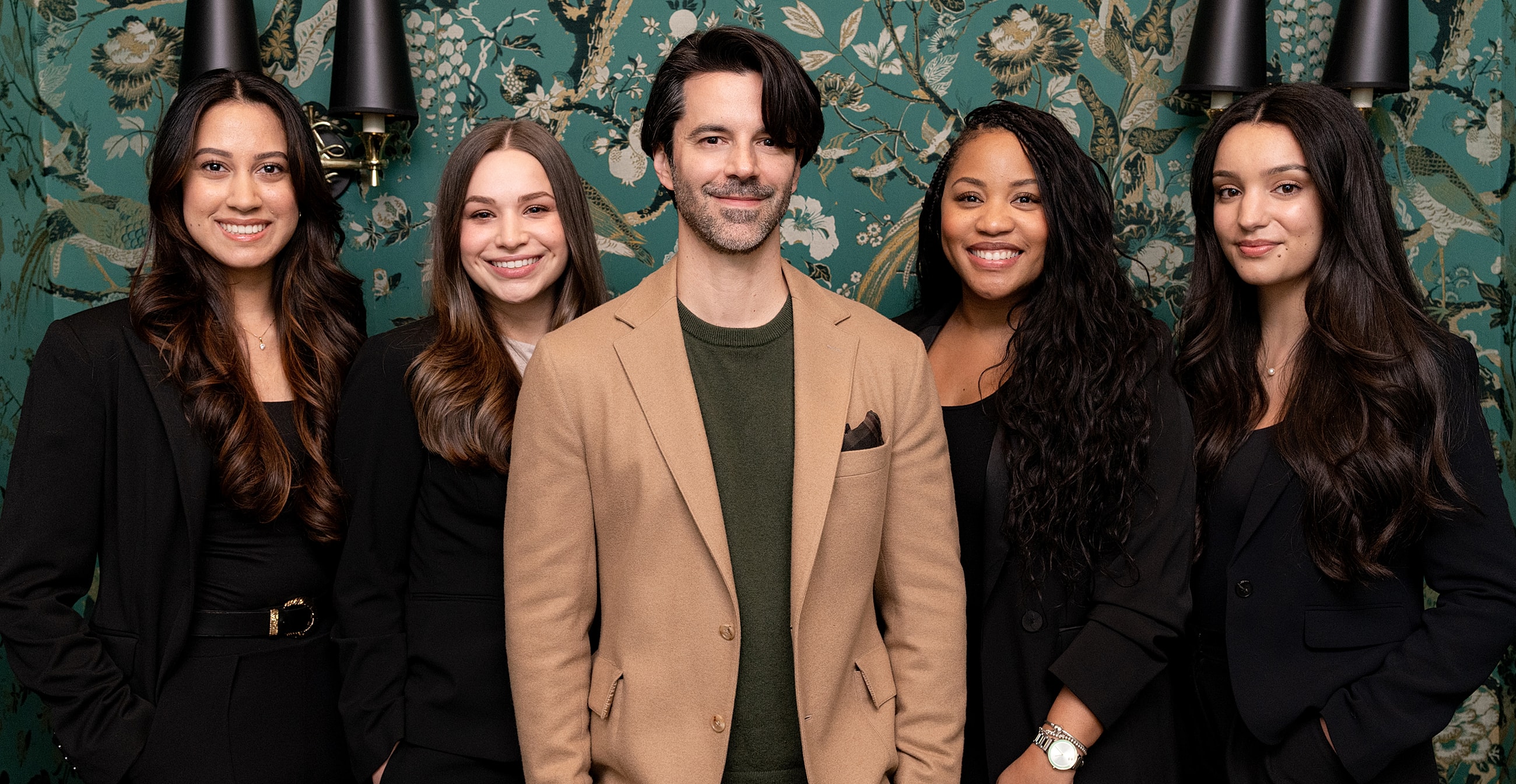 NYC plastic surgeon with team.